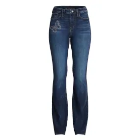 Jeans Donna Guess Sexy Flare Blu Scuro