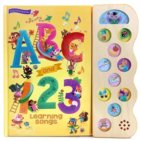 ABC and 123 Learning Songs Book