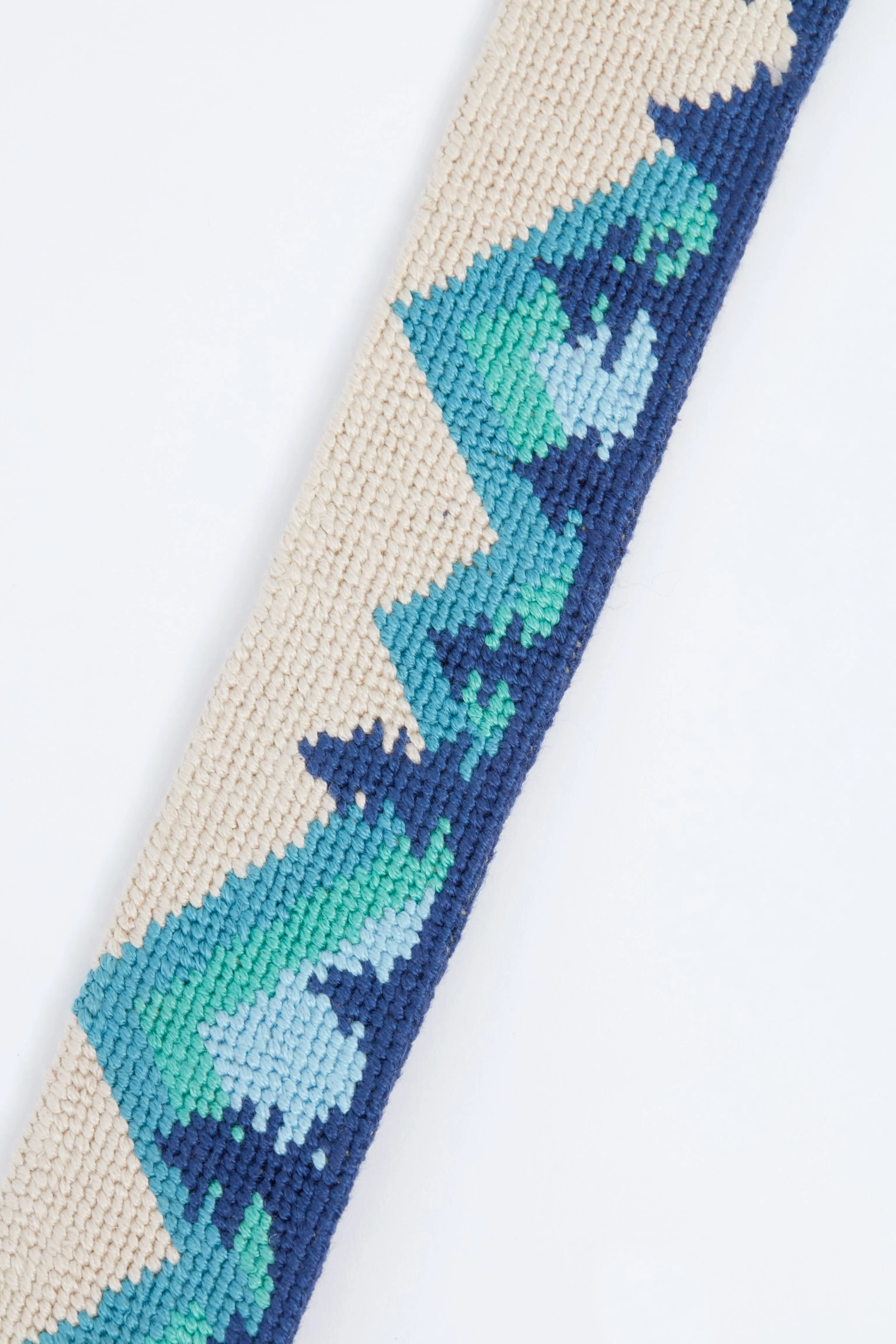 Alpine Needlepoint Belt