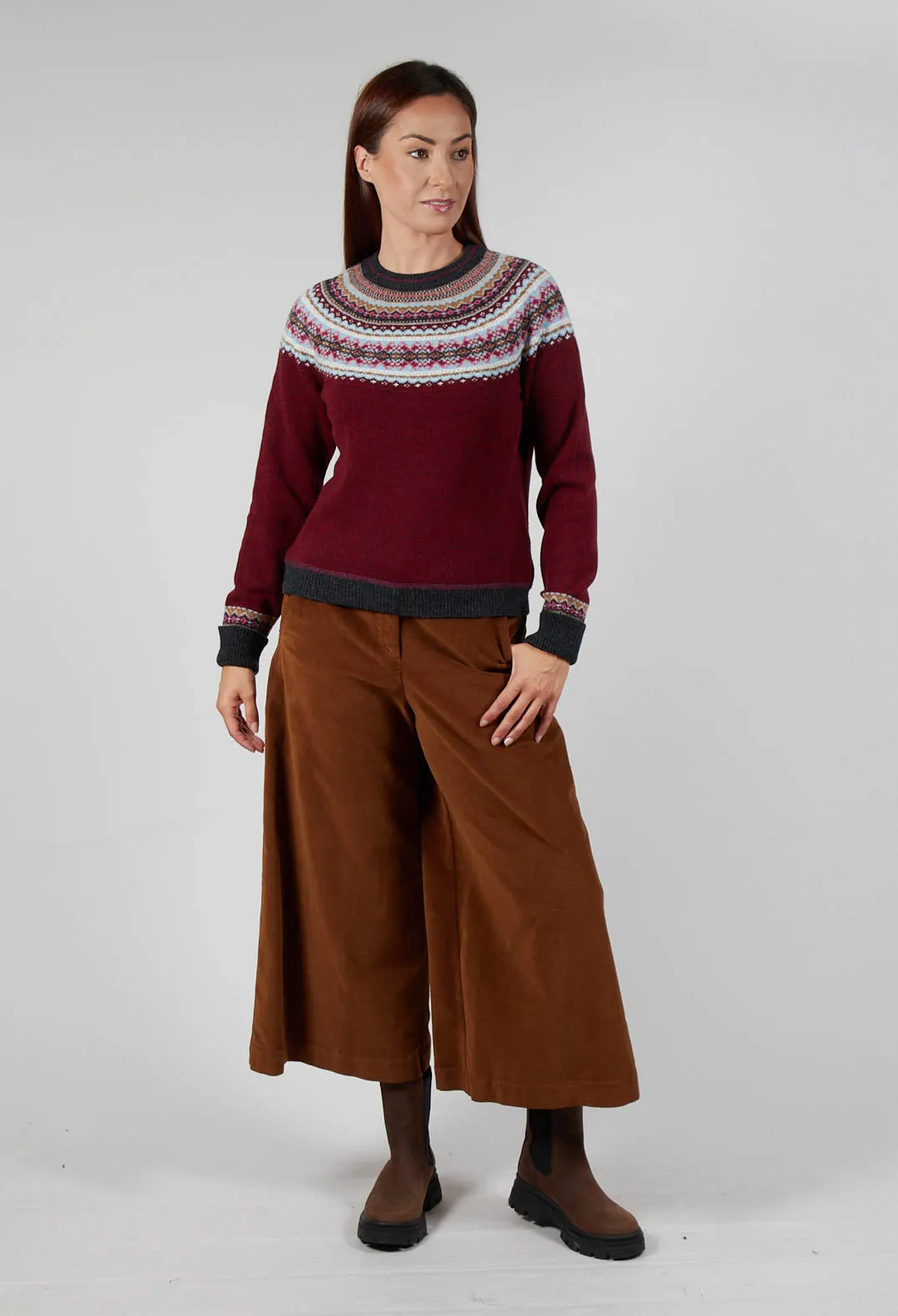 Alpine Short Sweater in Potpourri