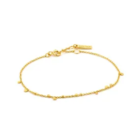 Ania Haie Geometry Mixed Discs Bracelet - Gold