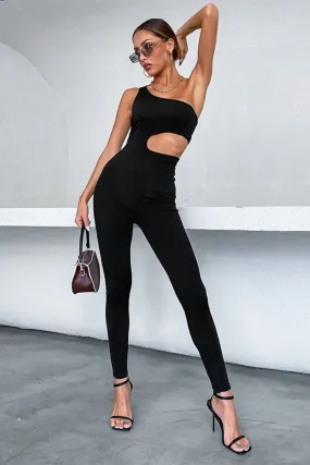 Bethenny Jumpsuit mit One-Shoulder-Ausschnitt