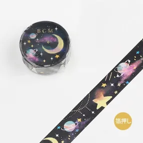 BGM Gold Foil Stamping Starlight Masking Tape