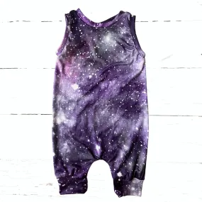 Cropped Galaxy Romper