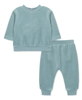 Focus Kids Celestial Velour Sweatshirt Set (12M-24M)