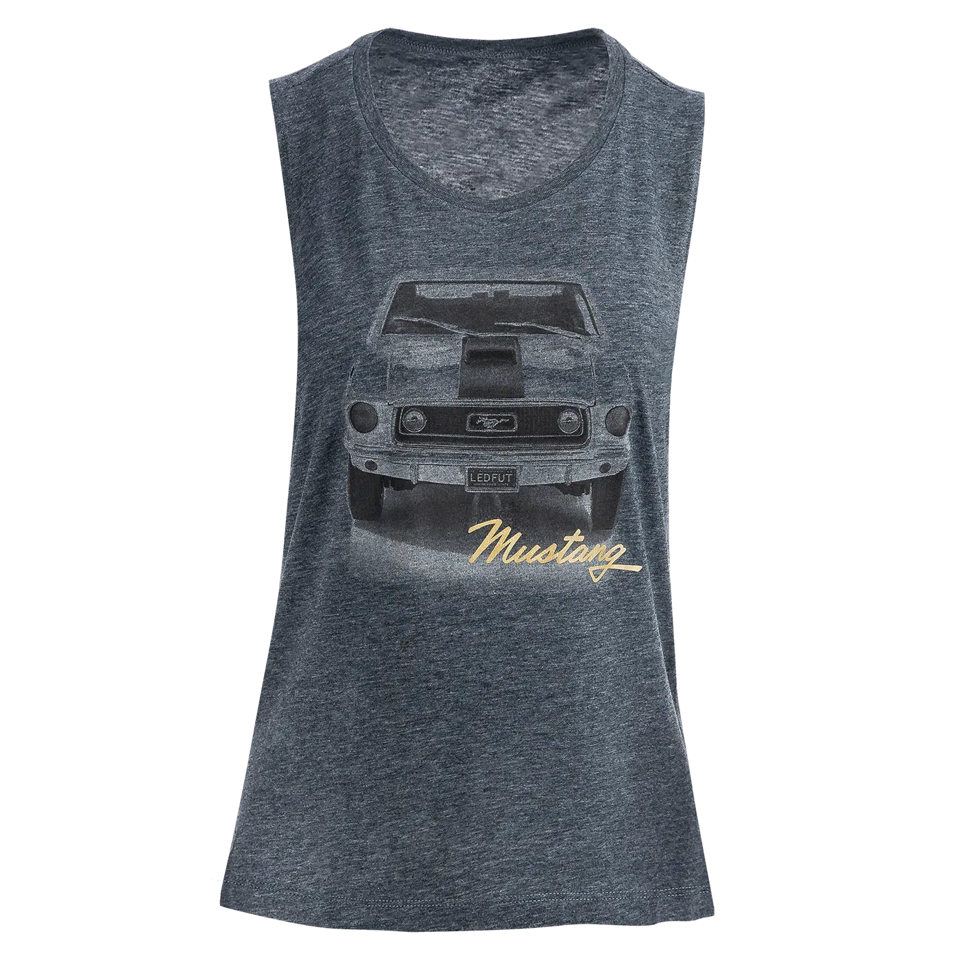 Ford Mustang Women's Vintage Car Muscle T-Shirt