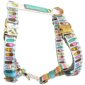 Frenchiestore Adjustable Pet Health Strap Harness | Ice Cream