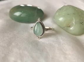 Green Chalcedony Tiana Ring