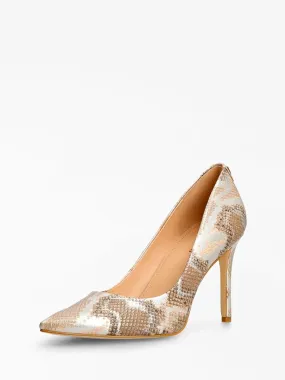 GUESS PIERA PRINT HIGH HEEL COURT SHOES