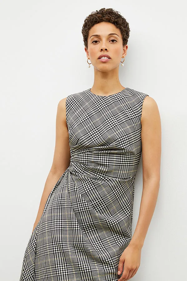 Jeannine Dress - Plaid Sharkskin :: Multi