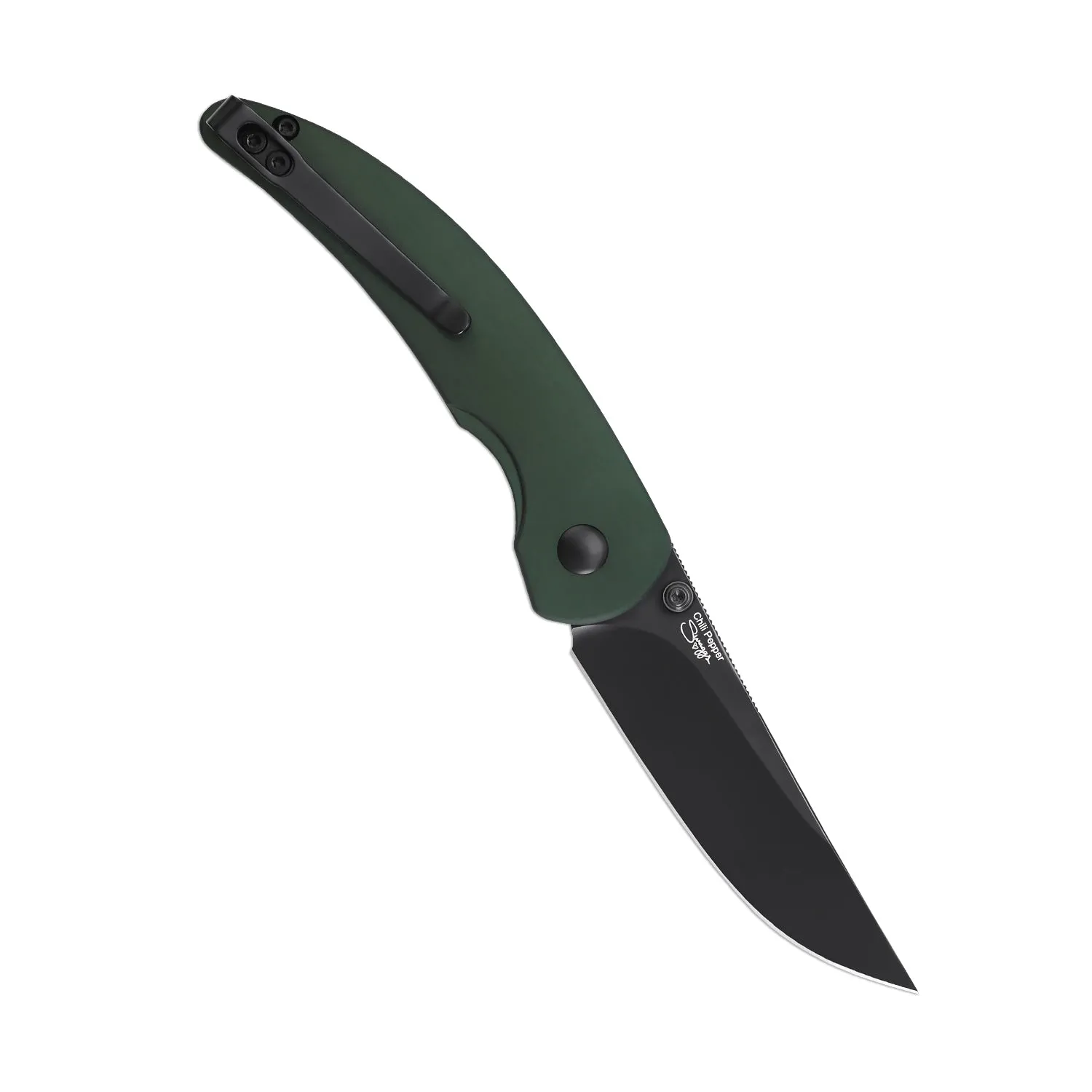 Kizer Chili Pepper 3V Blade Aluminum Handle V3601A1 (3.03 Black)