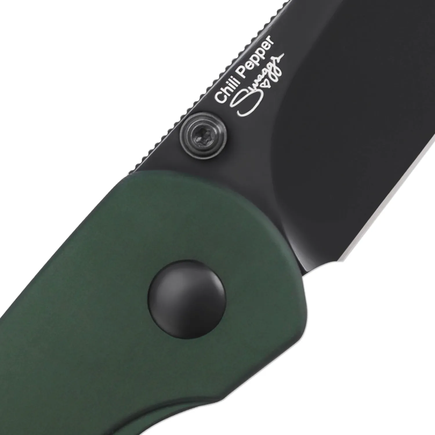 Kizer Chili Pepper 3V Blade Aluminum Handle V3601A1 (3.03 Black)