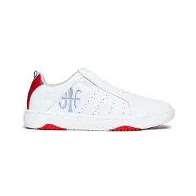 Men's Icon 2.0 Red White Leather Sneakers 06502-018