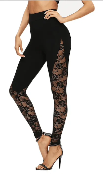 MIDNIGHT FLOWERS LEGGINGS