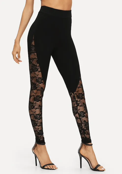 MIDNIGHT FLOWERS LEGGINGS