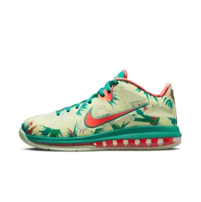 NIKE LEBRON 9 LOW - WHITE LIME/BRIGHT MANGO-NEW GREEN