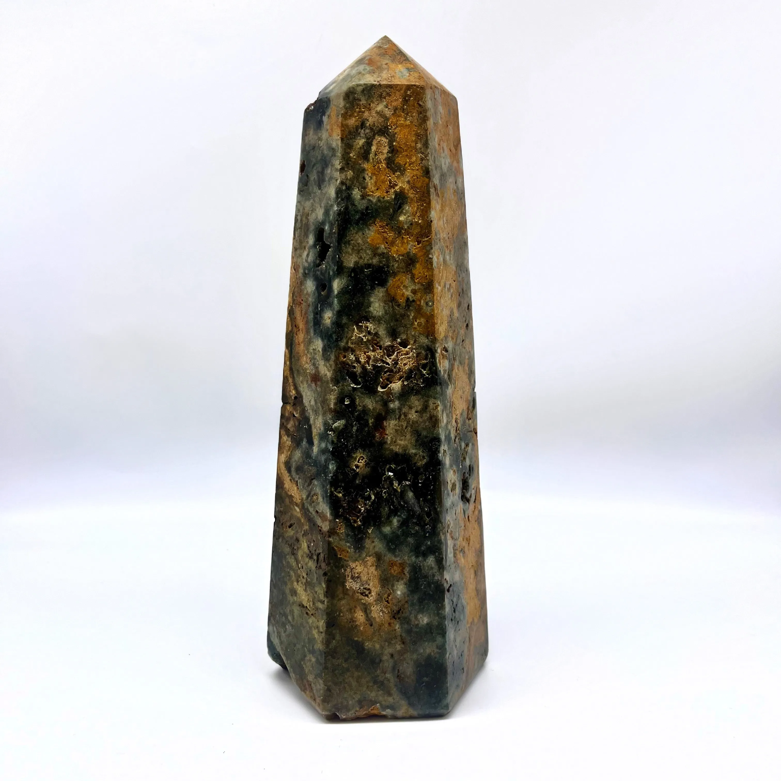 Ocean Jasper Tower Nature's Masterpiece in Stone