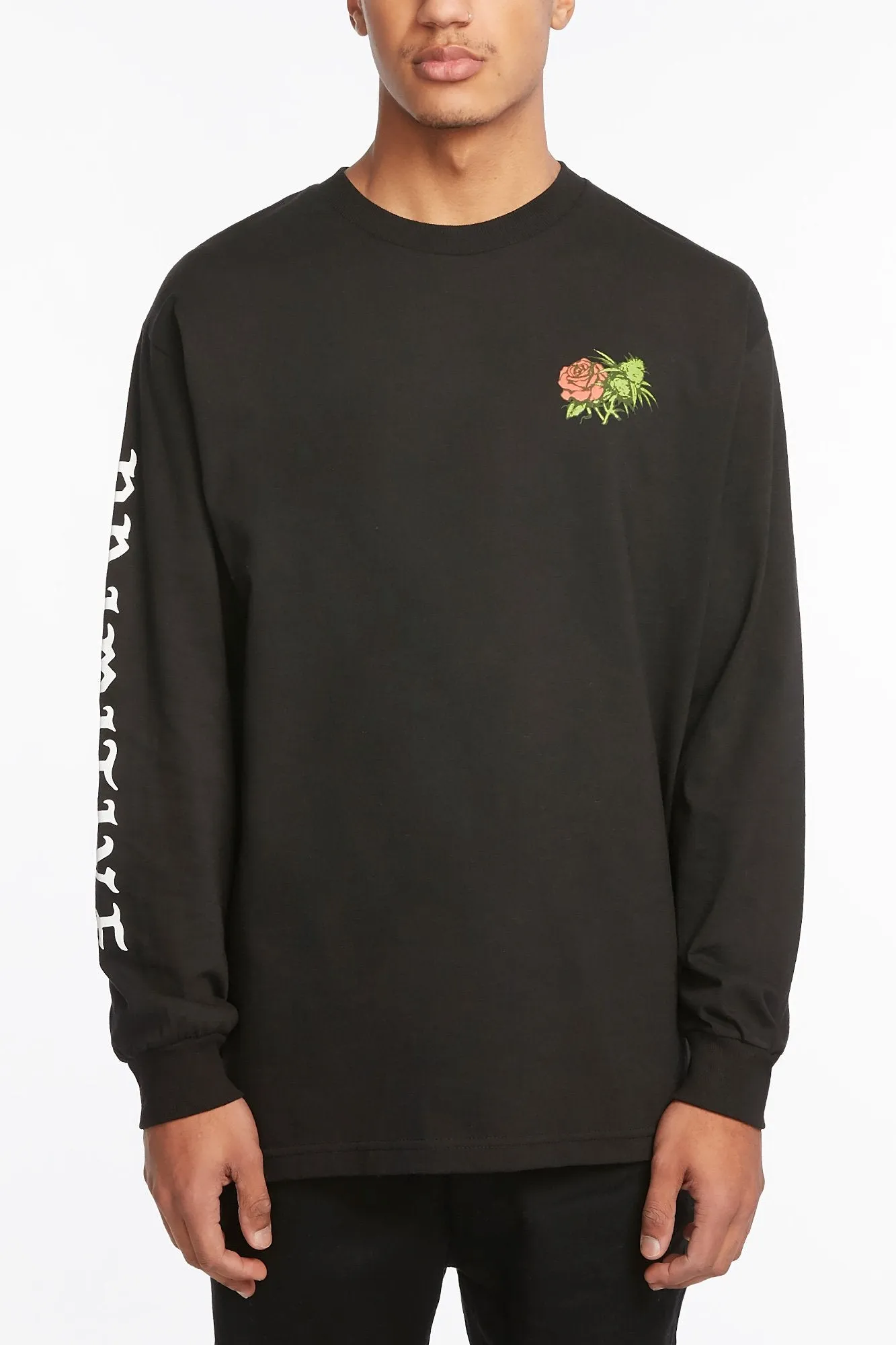 Primitive Guys Rose Long Sleeve Graphic Tee