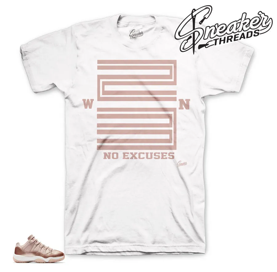 Retro 11 Rose Gold WIN 23 Shirt