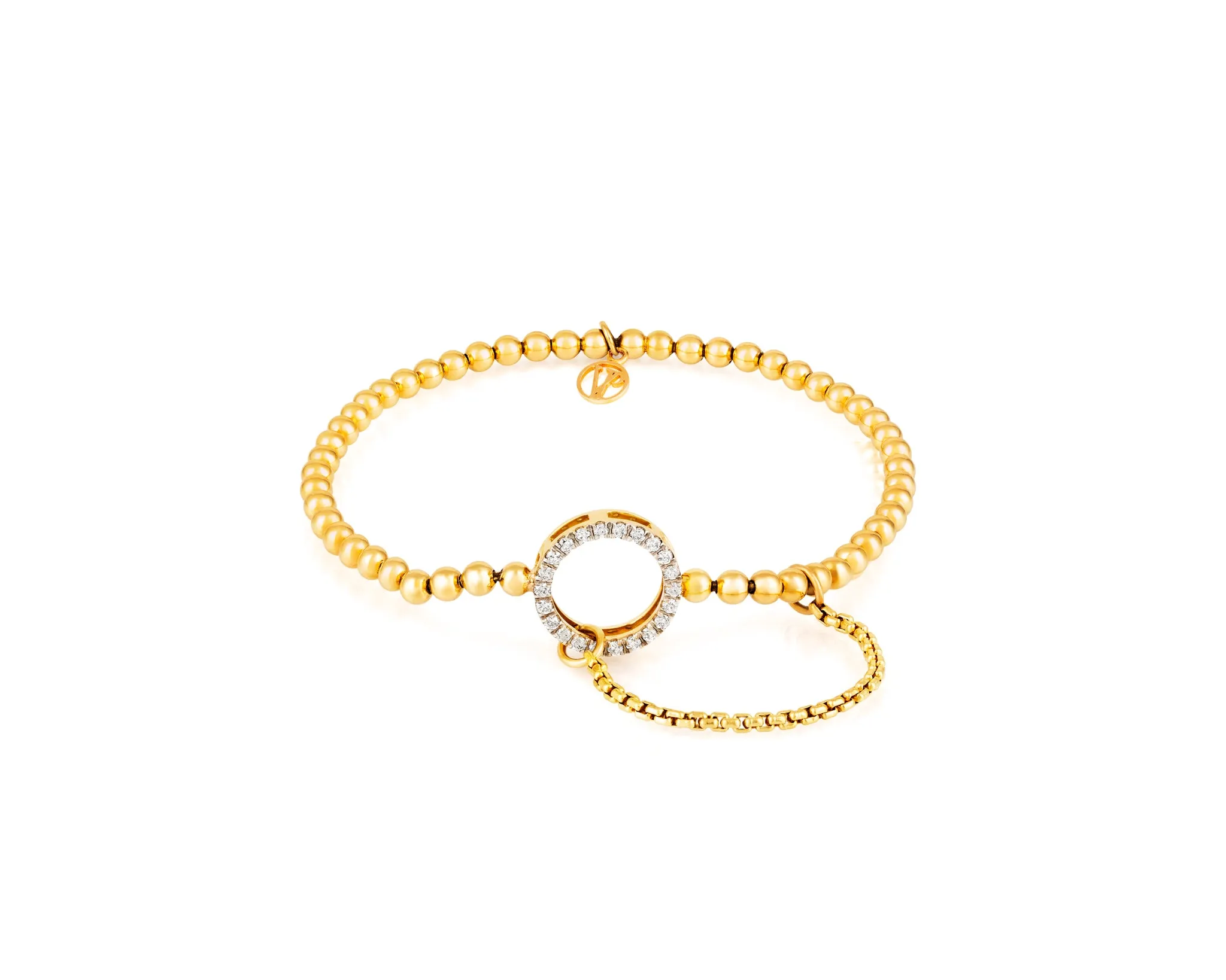 Stirata Circle Bracelet 18kt